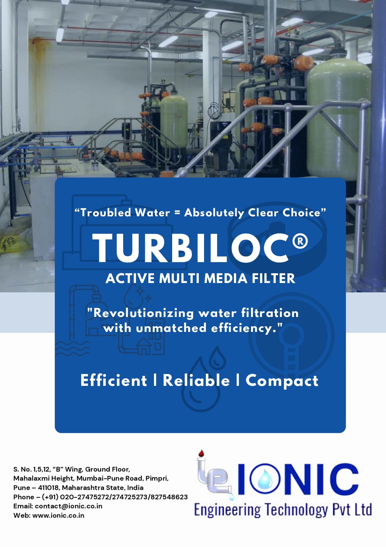 TURBILOC ACTIVE MULTI MEDIA FILTER
