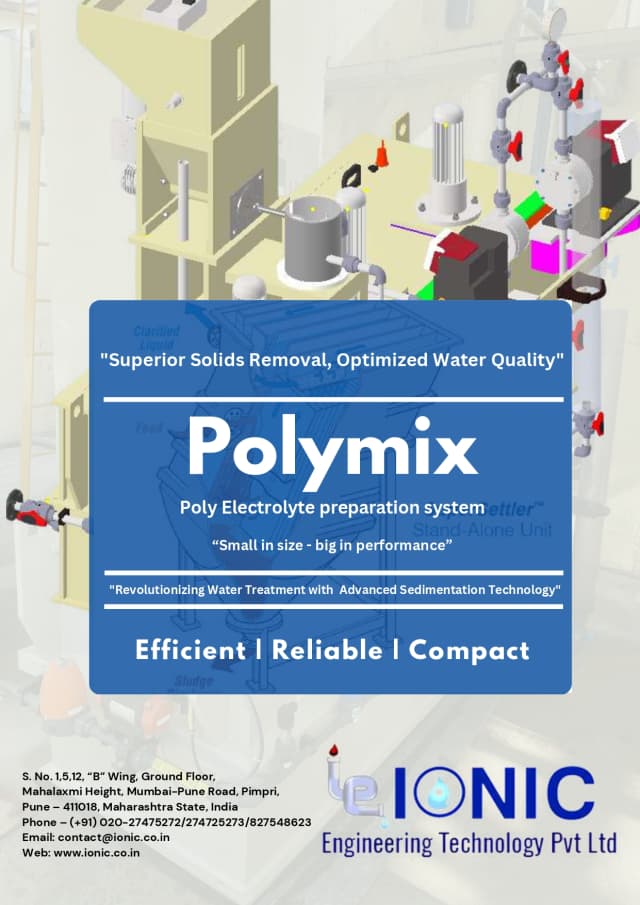 Polymix® - Poly-electrolyte Solution Preparation and Dosing System