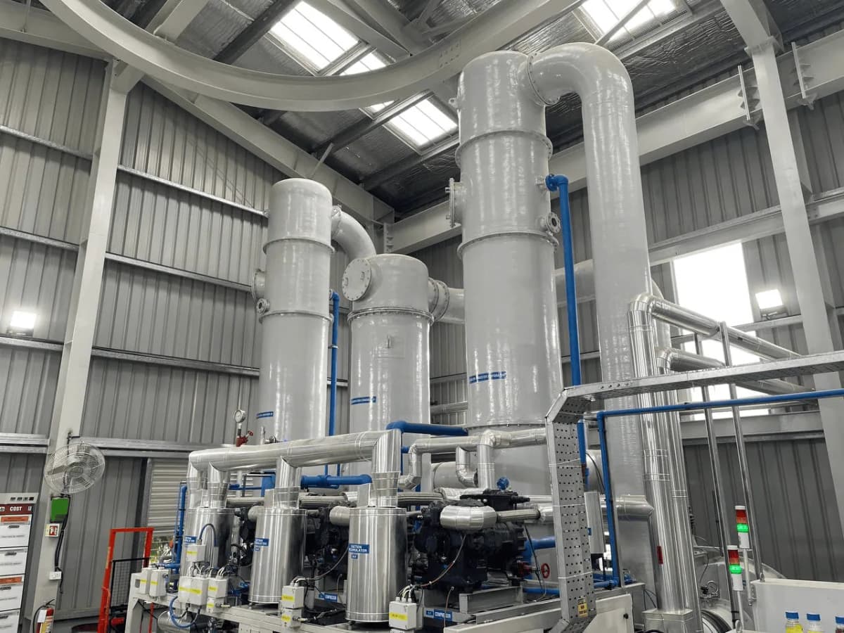 Zero Liquid Discharge Water Harvester industrial wastewater treatment system - 99% water recovery technology by Ionic Engineering